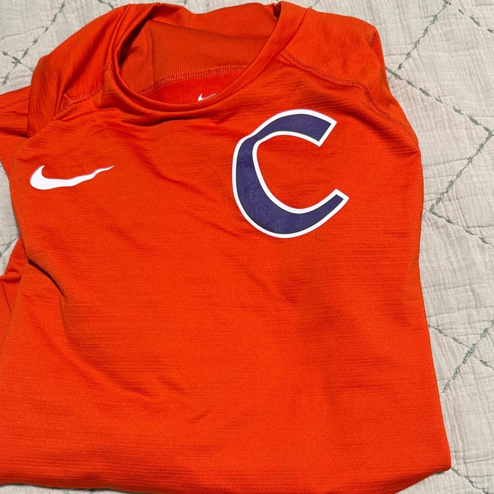 Nike men’s Clemson Orange long sleeve